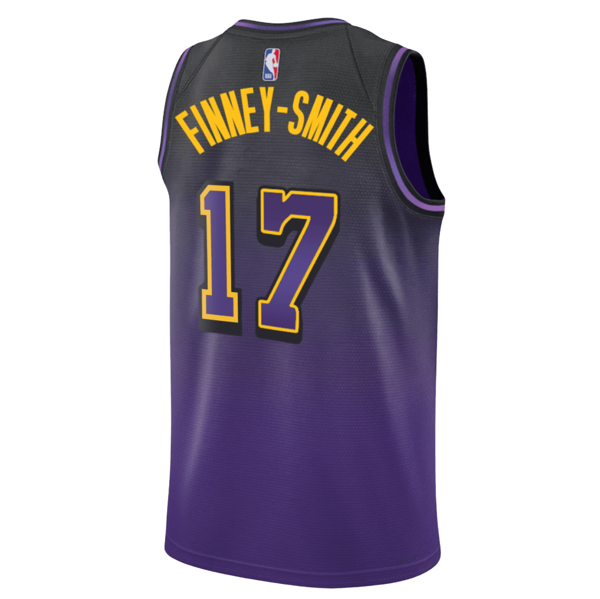 Dorian Finney - Smith 17 Los Angeles Lakers Purple City Edition Jersey - Elite Zone Sports