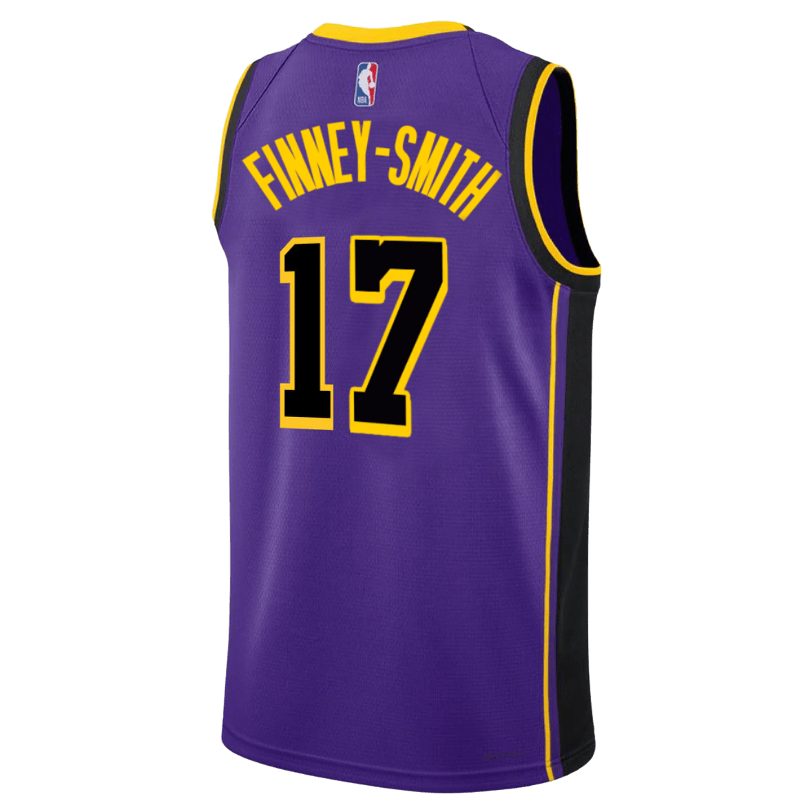 Dorian Finney - Smith 17 Los Angeles Lakers Purple Statement Jersey - Elite Zone Sports