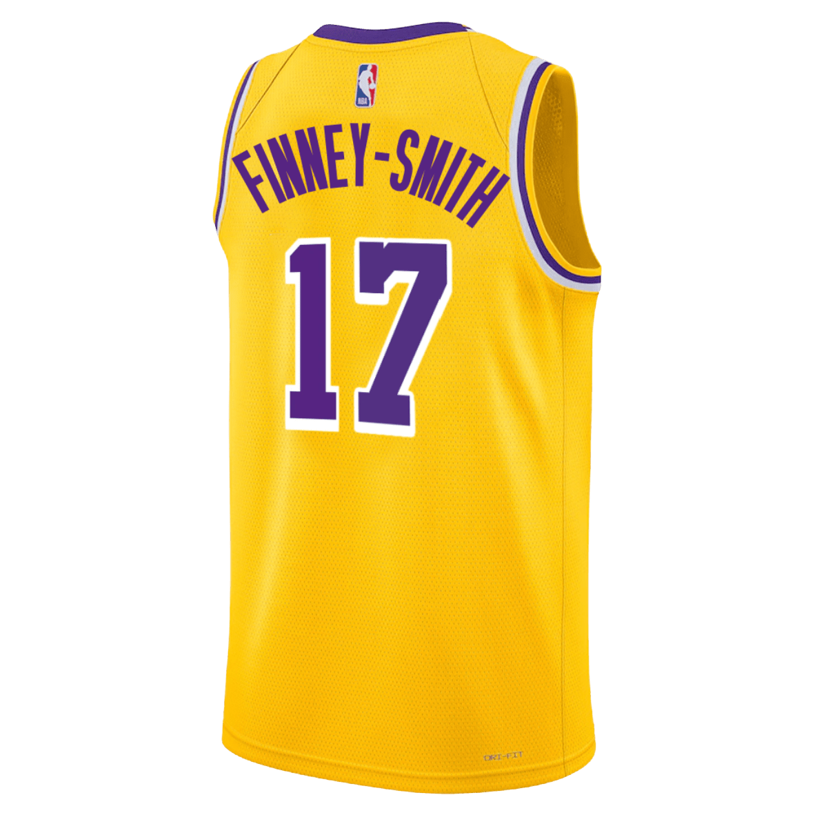 Dorian Finney - Smith 17 Los Angeles Lakers Yellow Icon Jersey - Elite Zone Sports