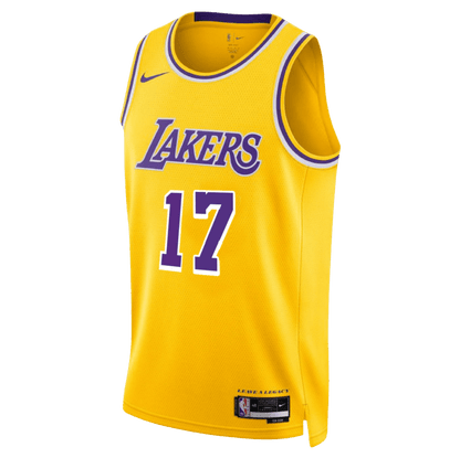 Dorian Finney - Smith 17 Los Angeles Lakers Yellow Icon Jersey - Elite Zone Sports