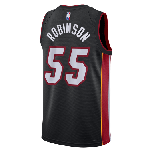 Duncan Robinson 55 Miami Heat Black Icon Jersey - Elite Zone Sports