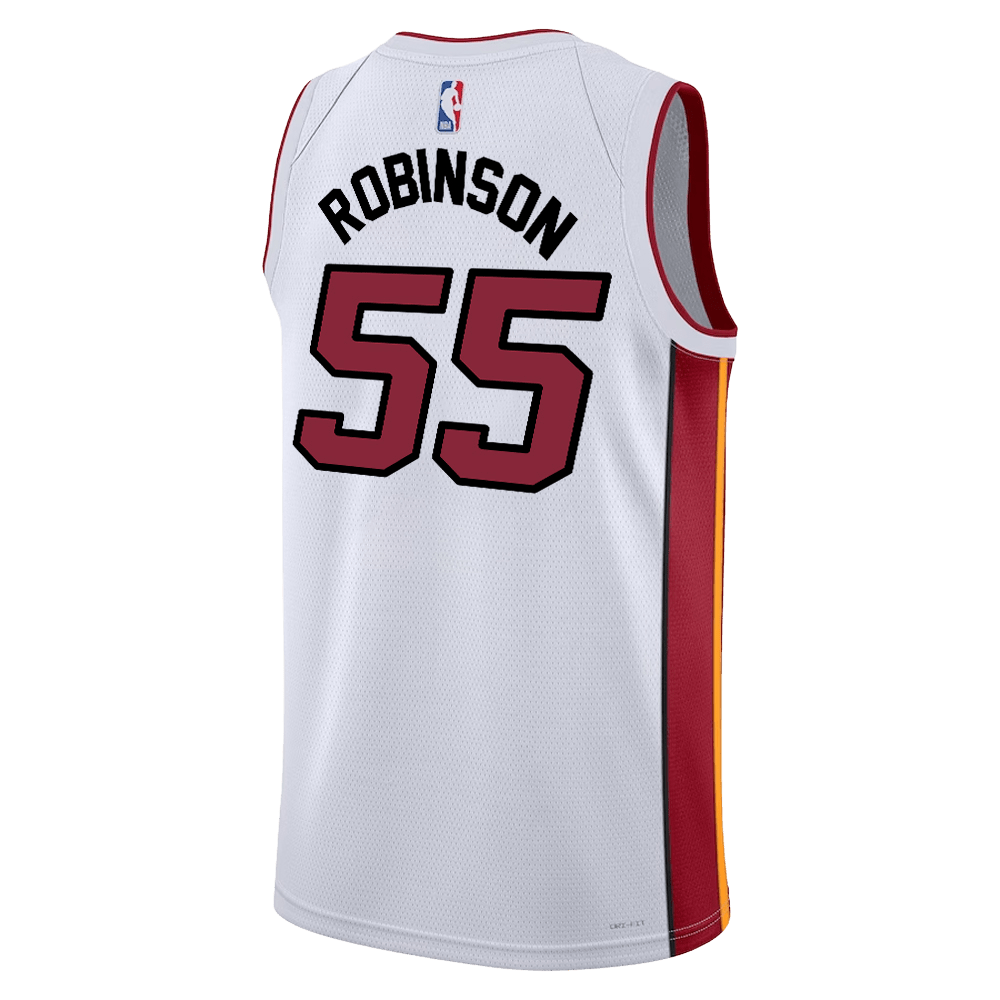 Duncan Robinson 55 Miami Heat White Association Jersey - Elite Zone Sports