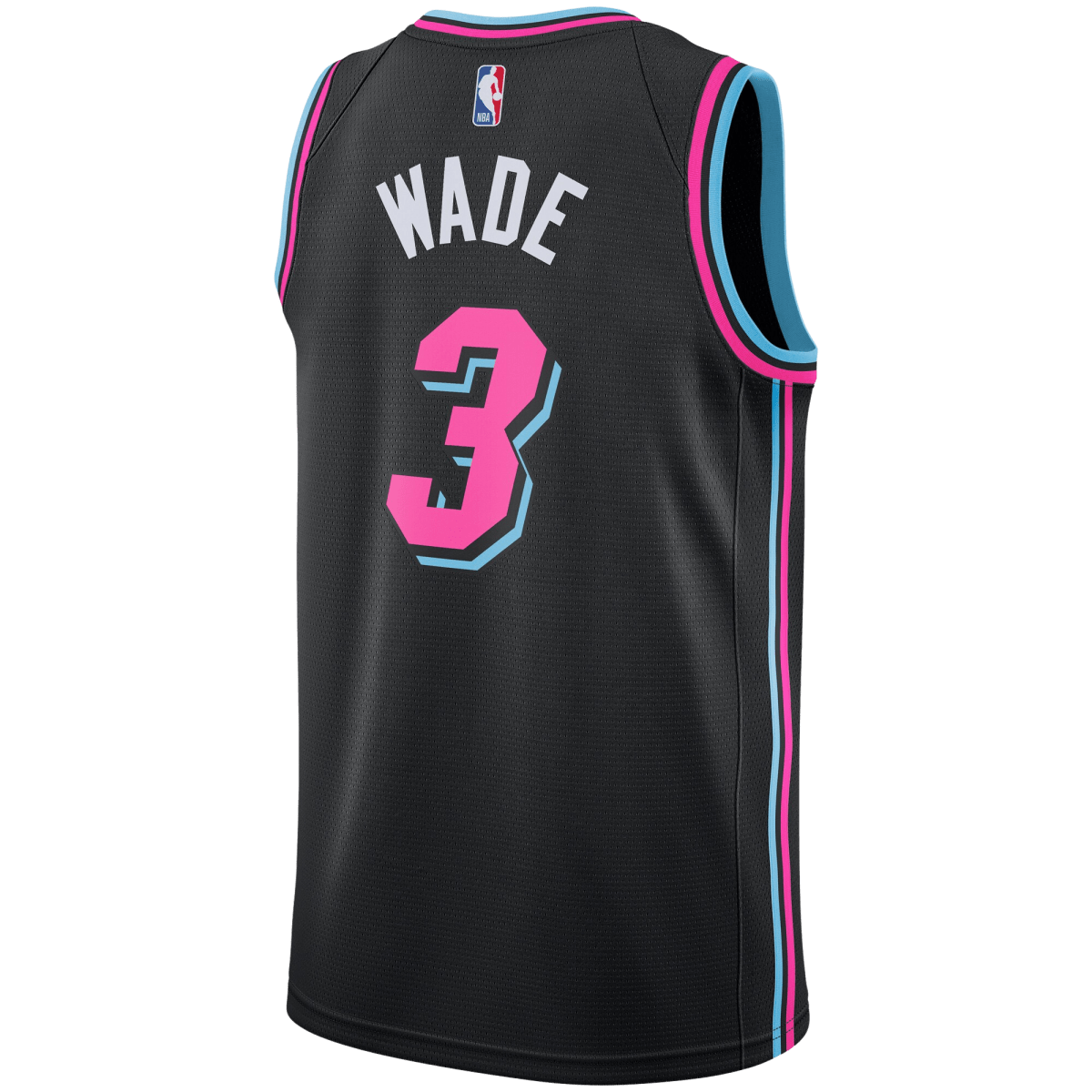 Dwyane Wade 3 Miami Heat Black Vice Nights Jersey - Elite Zone Sports