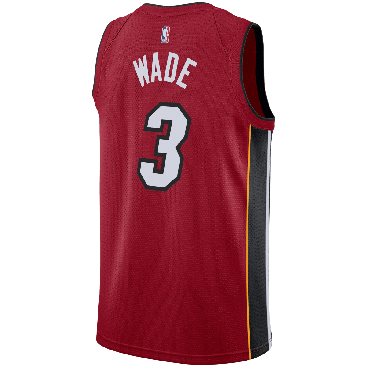Dwyane Wade 3 Miami Heat Red Statement Jersey - Elite Zone Sports