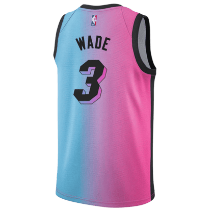 Dwyane Wade 3 Miami Heat ViceVersa Jersey - Elite Zone Sports