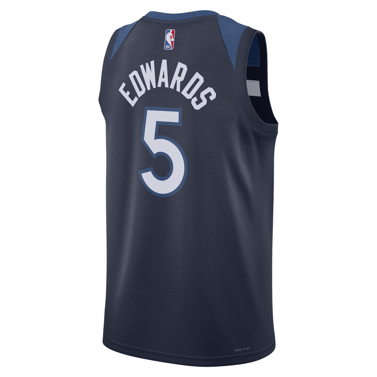 Edwards 5 Minnesota Timberwolves Navy Icon Jersey - Elite Zone Sports
