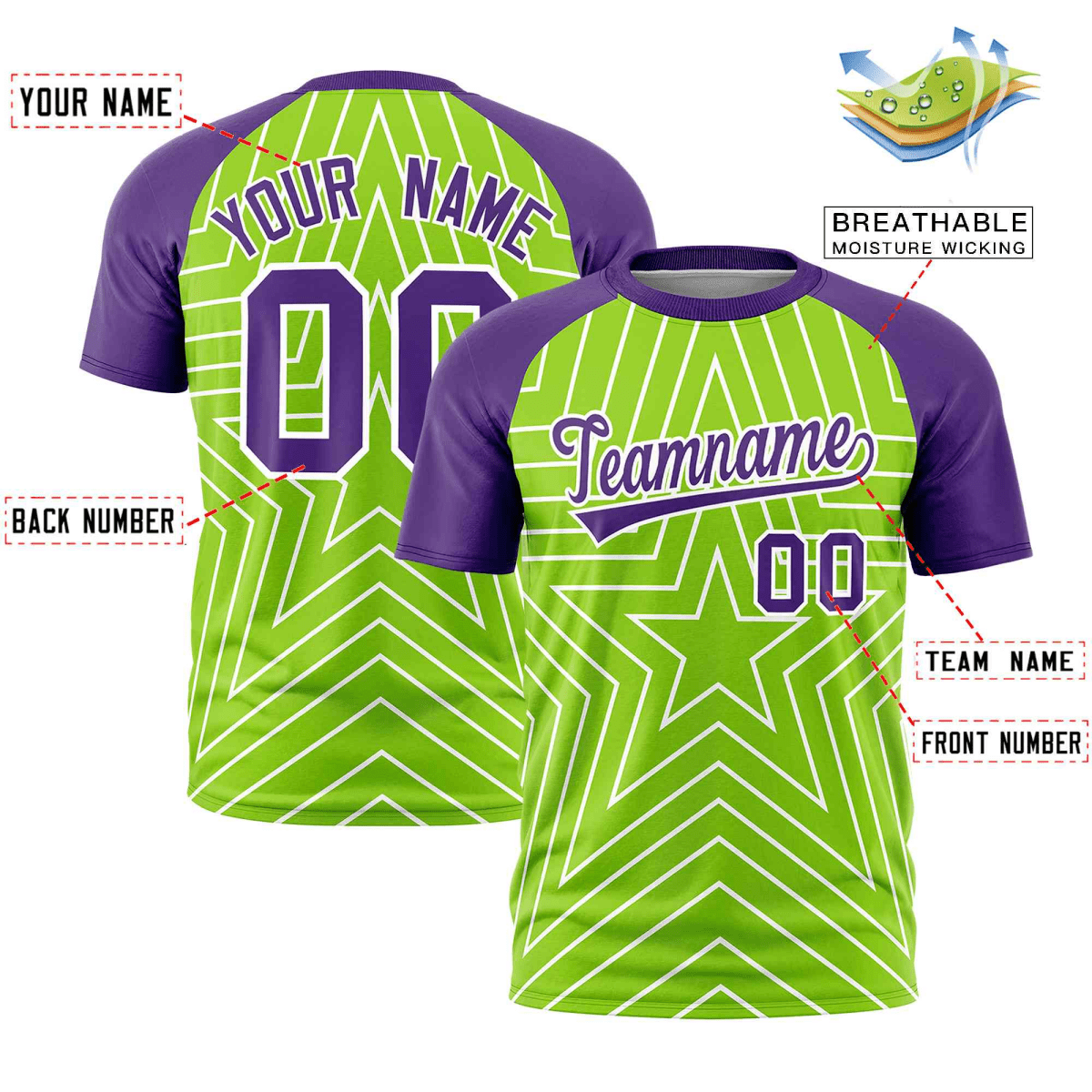 Elite All Star Mystic Lime Jersey - Elite Zone Sports