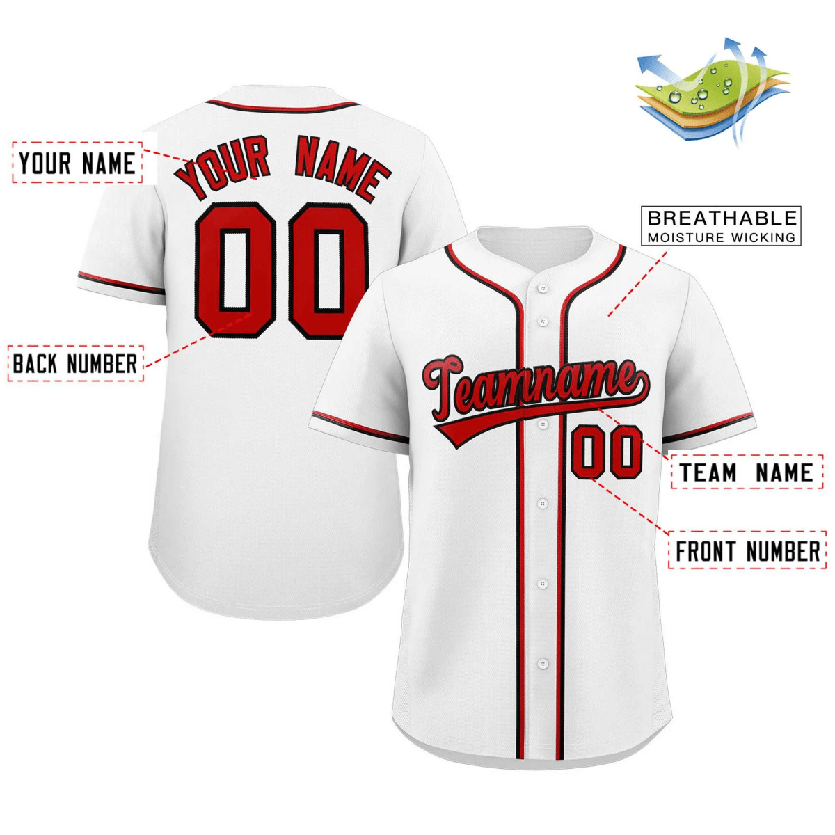 Elite Pro Frostbite Baseball Jersey - Elite Zone Sports