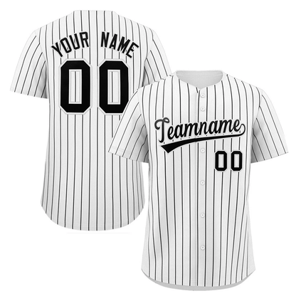 Elite Pro Pinstripe Classic Baseball Jersey - Elite Zone Sports