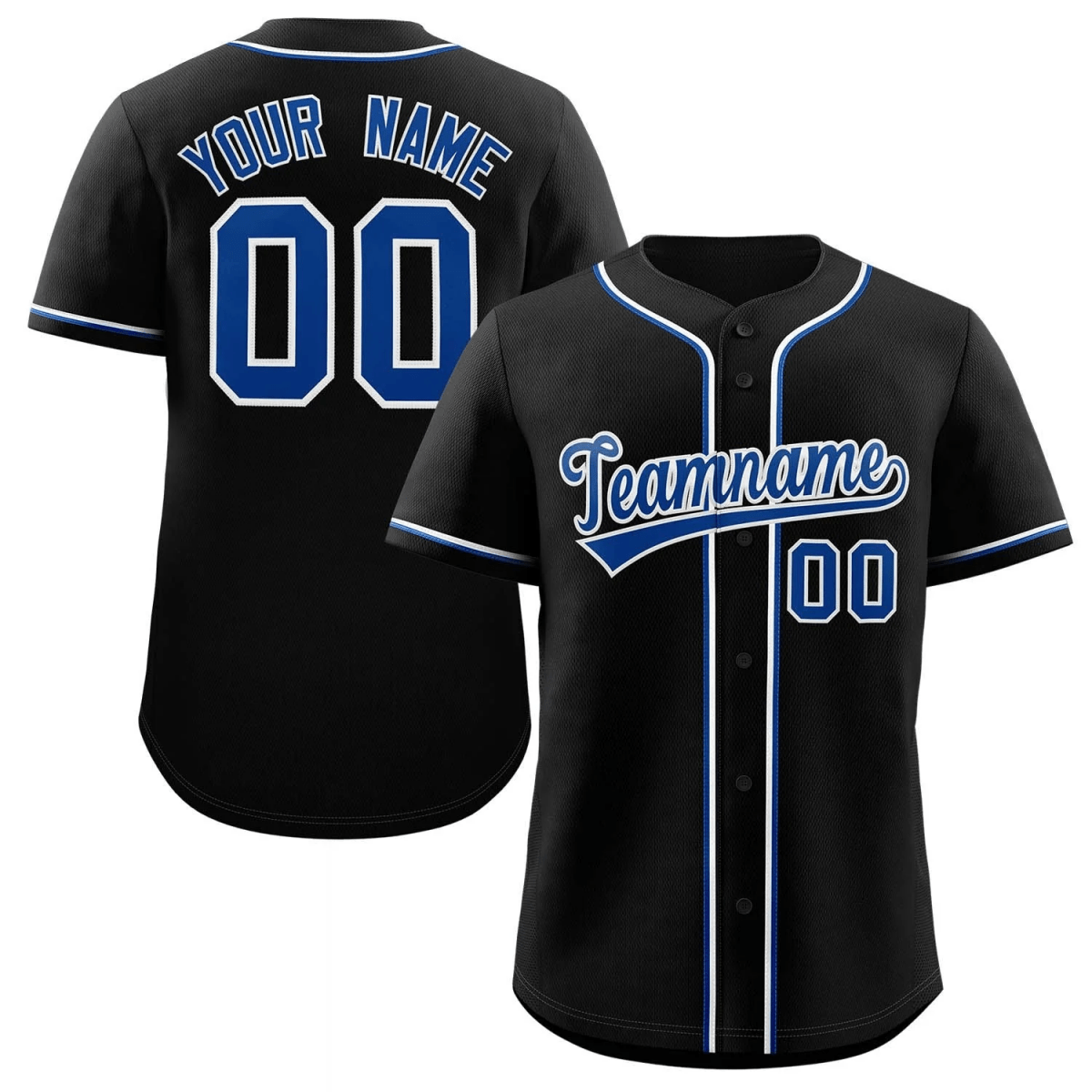 Elite Pro Royal Edge Baseball Jersey - Elite Zone Sports