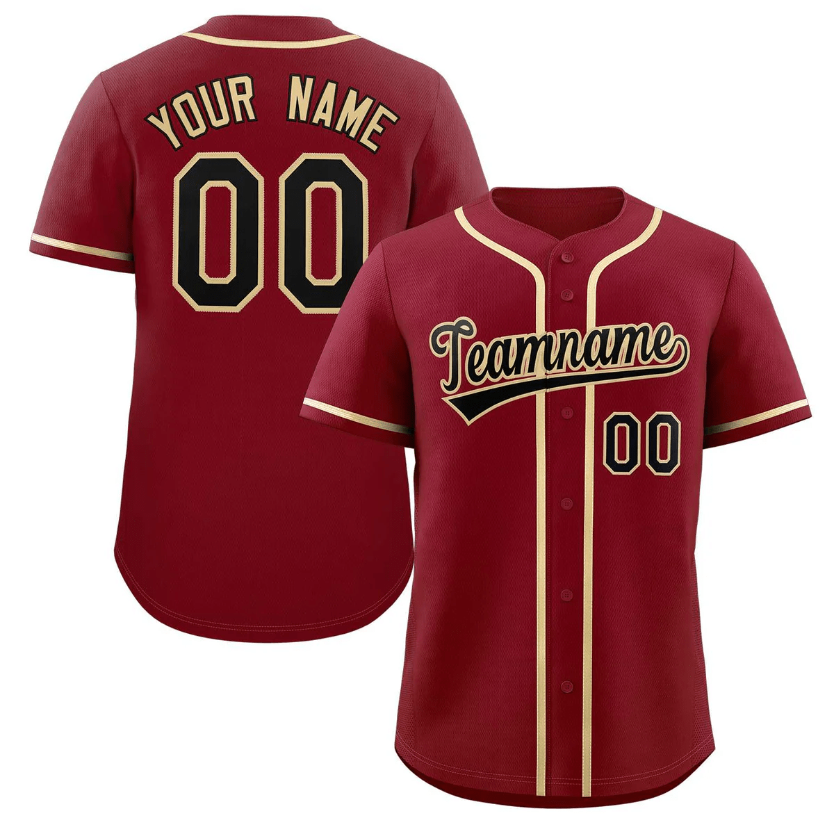 Elite Pro Ruby Renegade Baseball Jersey - Elite Zone Sports