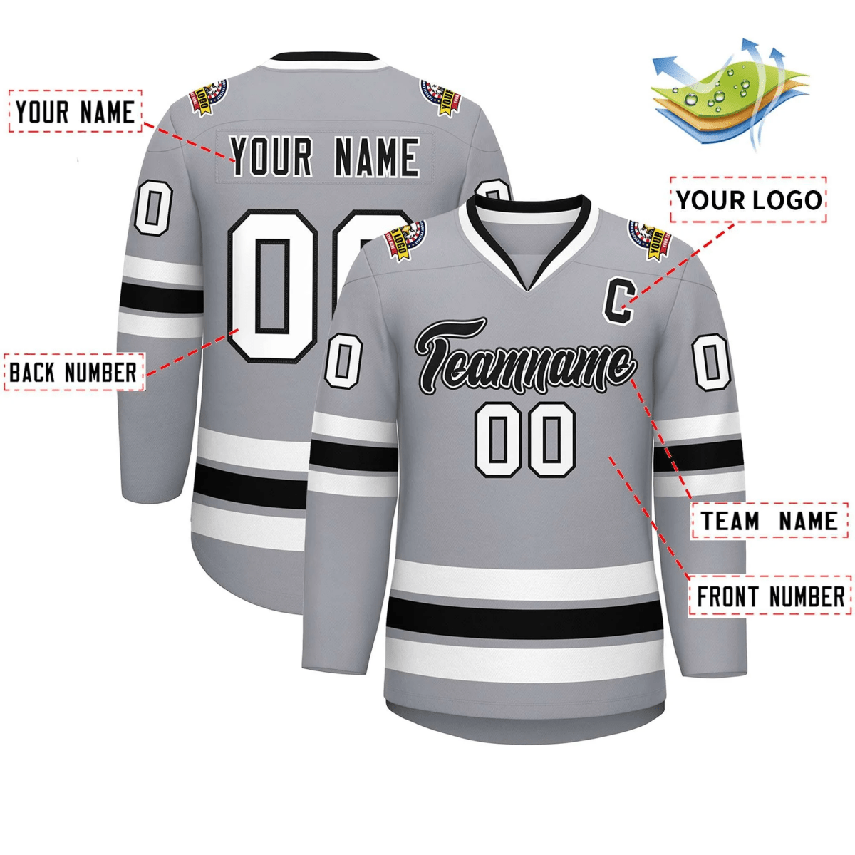 Elite Razor Knight Hockey Jersey - Elite Zone Sports