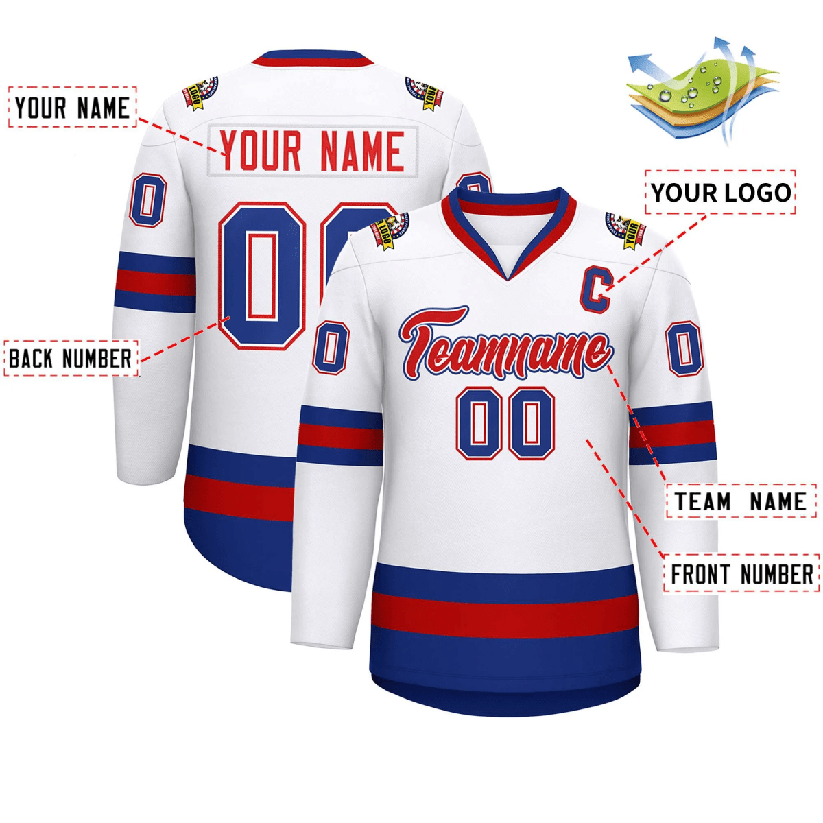 Elite Razor Starstrike Hockey Jersey - Elite Zone Sports