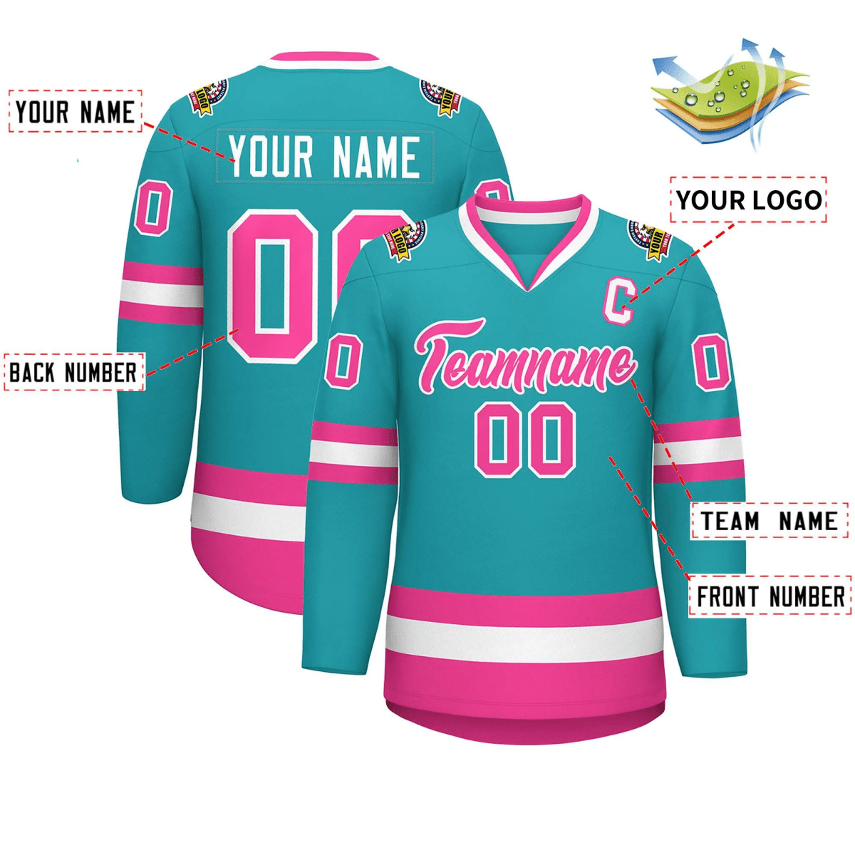 Elite Razor Vice Hockey Jersey - Elite Zone Sports