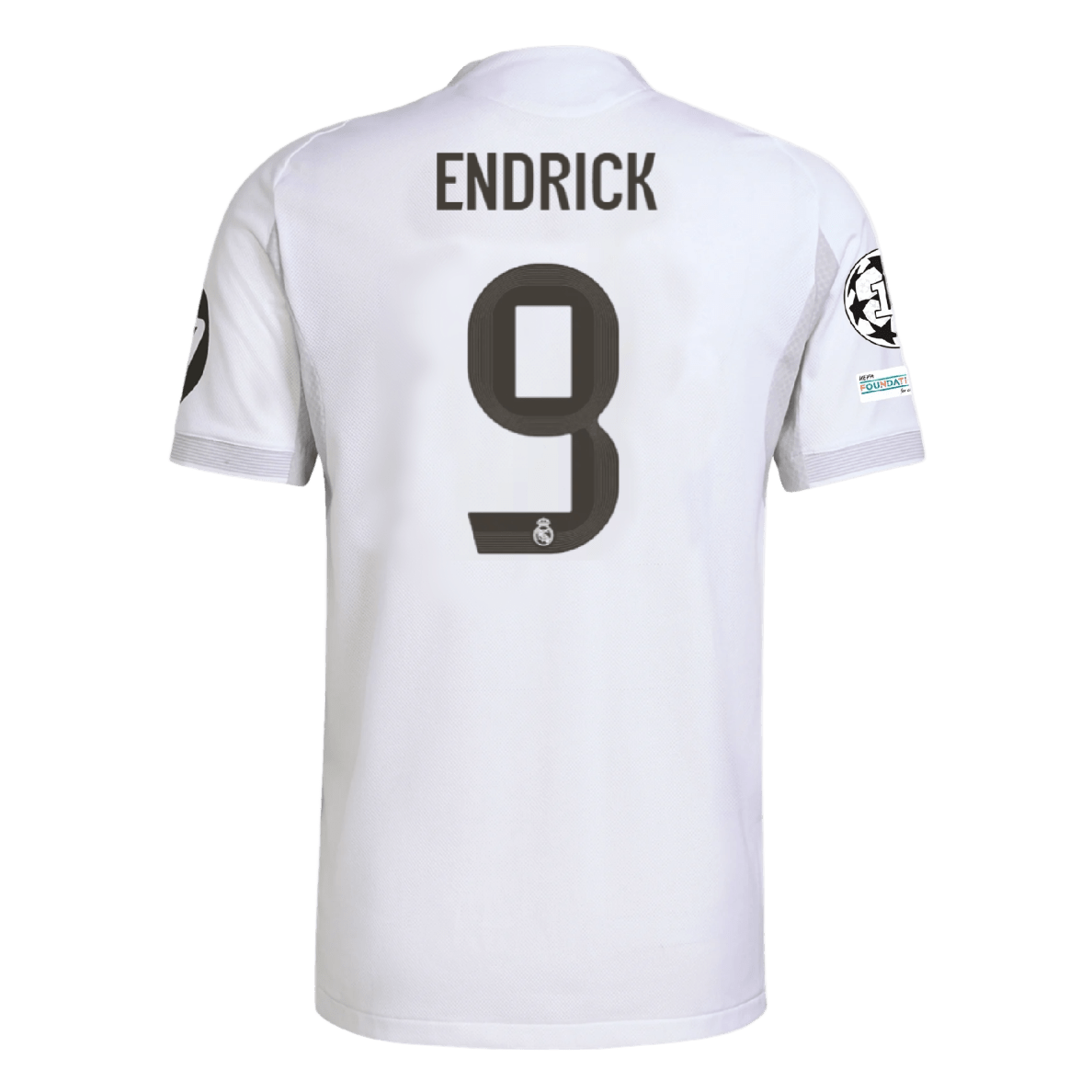 Endrick Moreira 9 Real Madrid Home 25/26 White Fan Jersey - Elite Zone Sports