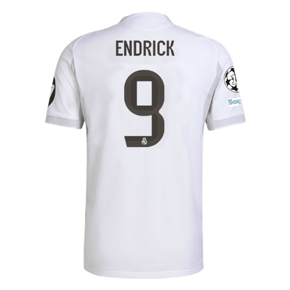 Endrick Moreira 9 Real Madrid Home 25/26 White Fan Jersey - Elite Zone Sports