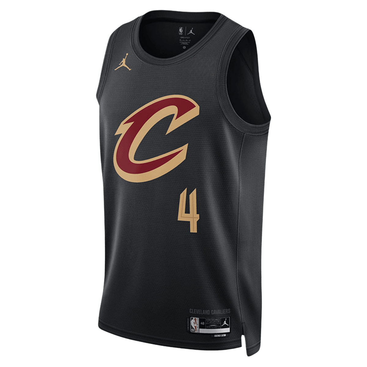 Evan Mobley 4 Cleveland Cavaliers Black Statement Jersey - Elite Zone Sports