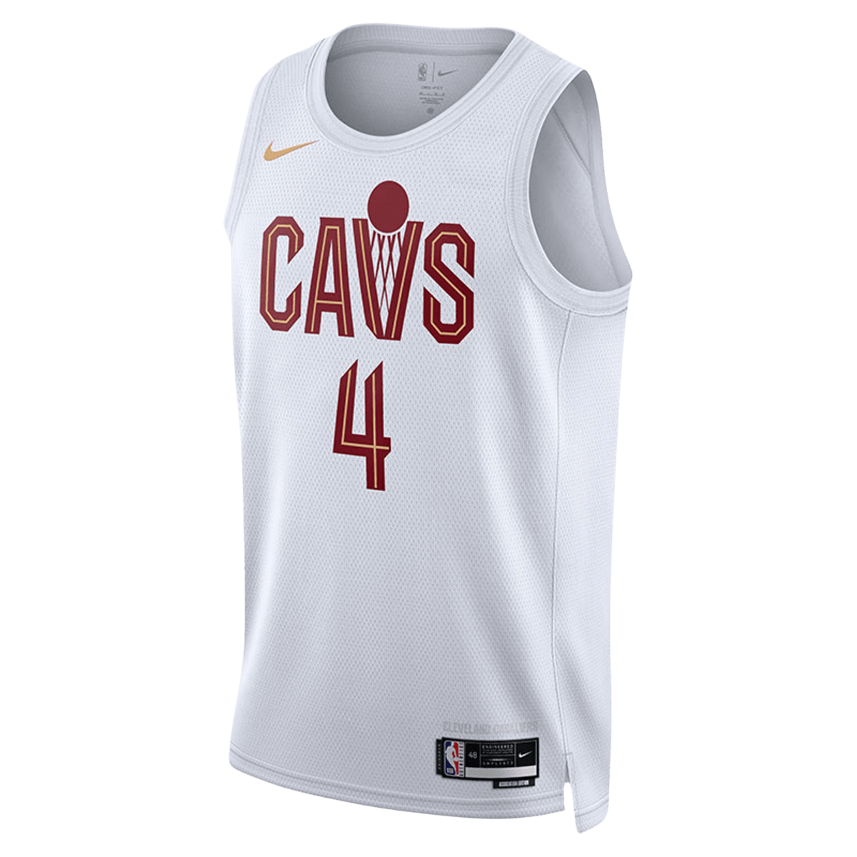 Evan Mobley 4 Cleveland Cavaliers White Association Jersey - Elite Zone Sports