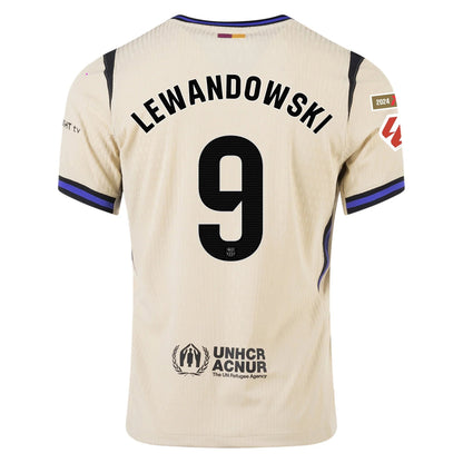 FC Barcelona 25/26 Away Jersey Lewandowski 9 - Elite Zone Sports
