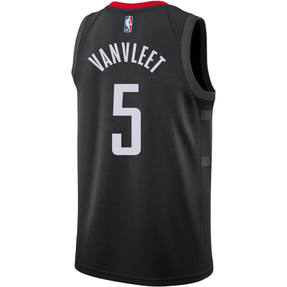 Fred VanVleet 5 Houston Rockets Black Statement Jersey - Elite Zone Sports