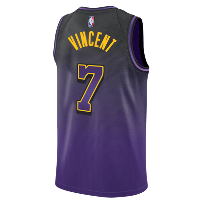 Gabe Vincent 7 Los Angeles Lakers Purple City Edition Jersey - Elite Zone Sports