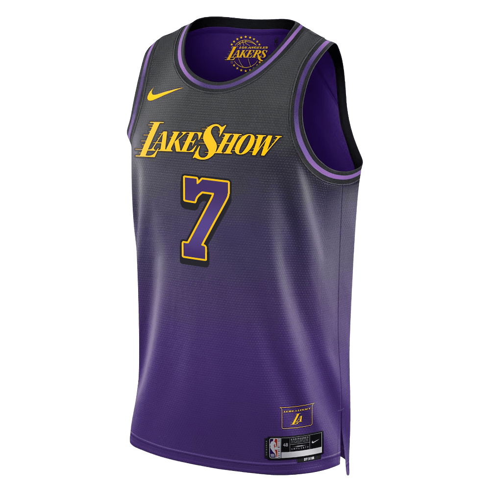 Gabe Vincent 7 Los Angeles Lakers Purple City Edition Jersey - Elite Zone Sports