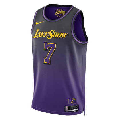 Gabe Vincent 7 Los Angeles Lakers Purple City Edition Jersey - Elite Zone Sports