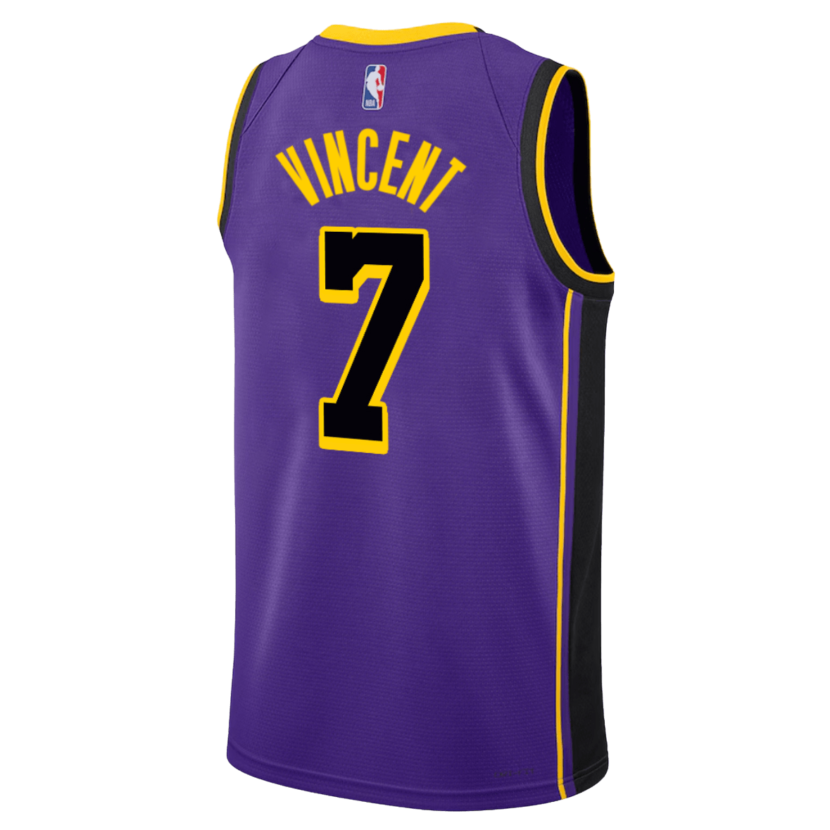 Gabe Vincent 7 Los Angeles Lakers Purple Statement Jersey - Elite Zone Sports