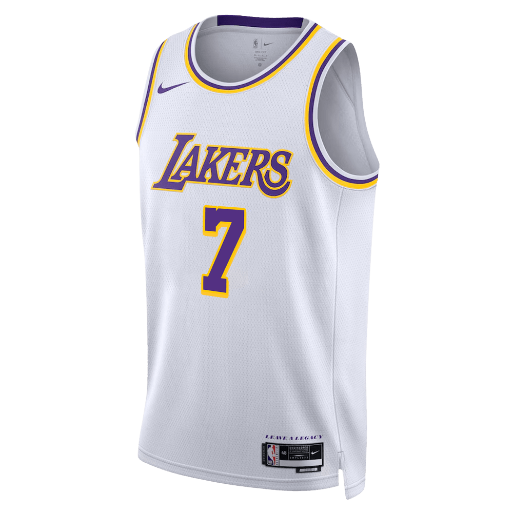 Gabe Vincent 7 Los Angeles Lakers White Association Jersey - Elite Zone Sports