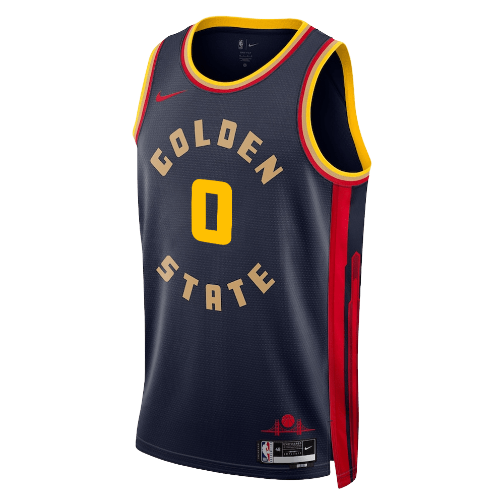 Gary Payton II 0 Golden State Warriors Navy City Edition Jersey - Elite Zone Sports