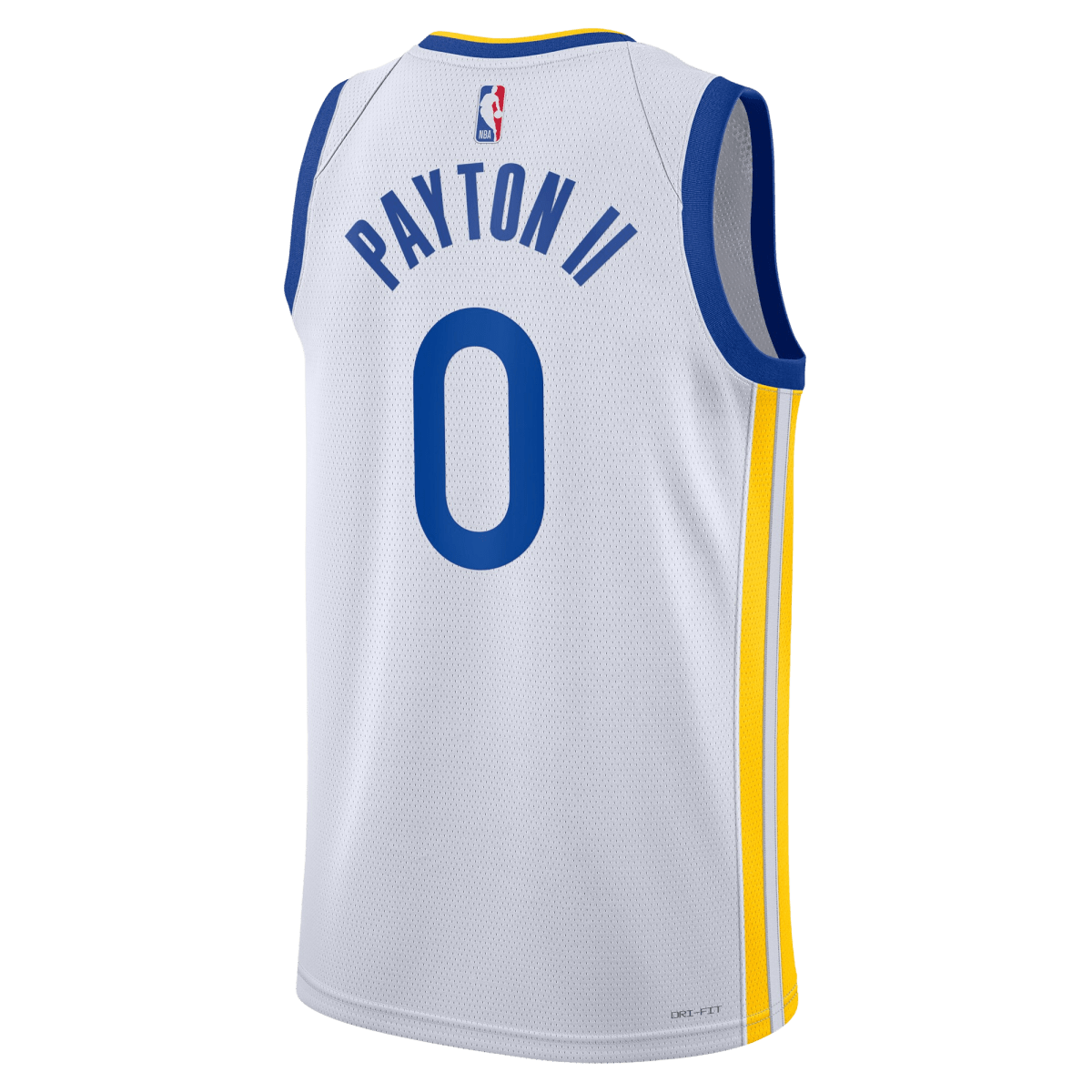 Gary Payton II 0 Golden State Warriors White Association Jersey - Elite Zone Sports
