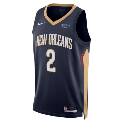 Herbert Jones 2 New Orleans Pelicans Navy Icon Jersey - Elite Zone Sports