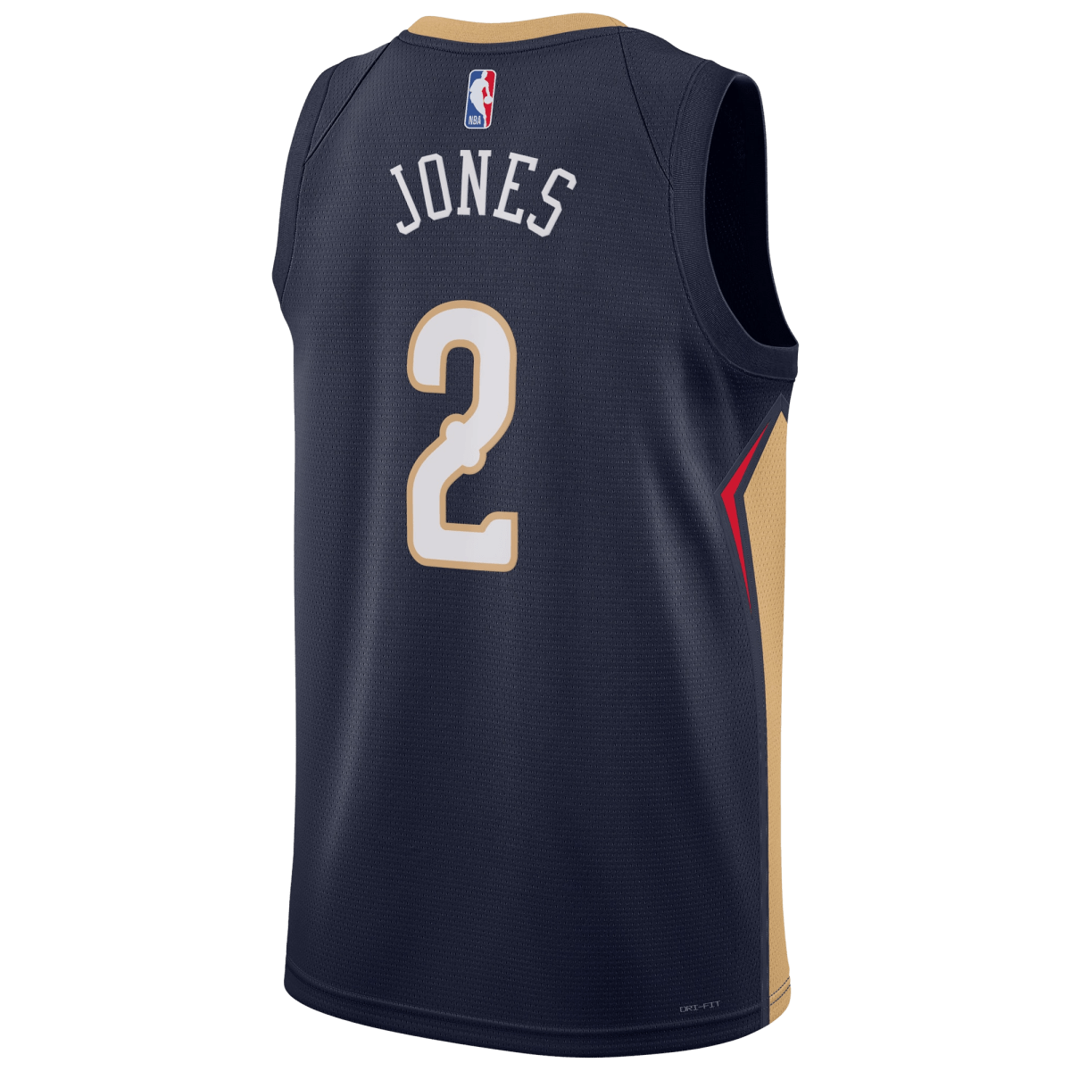 Herbert Jones 2 New Orleans Pelicans Navy Icon Jersey - Elite Zone Sports