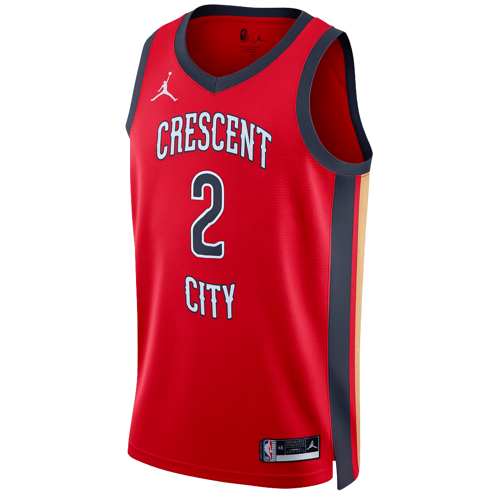Herbert Jones 2 New Orleans Pelicans Red Statement Jersey - Elite Zone Sports
