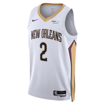 Herbert Jones 2 New Orleans Pelicans White Association Jersey - Elite Zone Sports