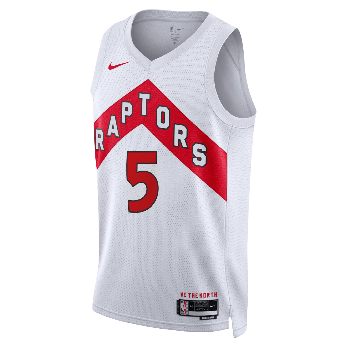 Immanuel Quickley 5 Toronto Raptors White Association Jersey - Elite Zone Sports