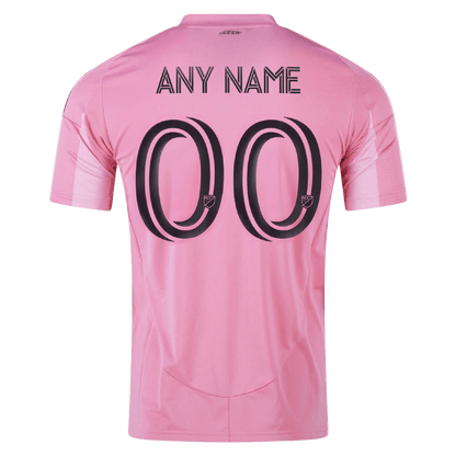 Inter Miami 2025 Euforia Home Personalized Fans Soccer Jersey - Elite Zone Sports