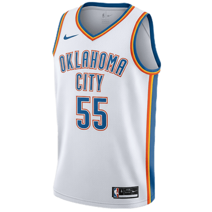 Isaiah Hartenstein 55 Oklahoma City Thunder White Association Jersey - Elite Zone Sports