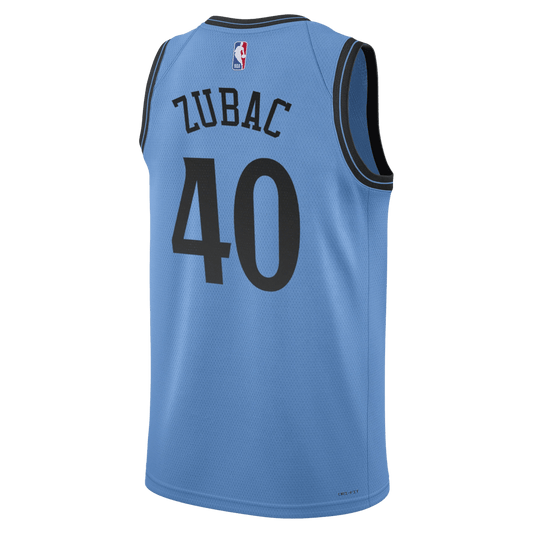 Ivica Zubac 40 LA Clippers Light Blue City Edition Jersey - Elite Zone Sports