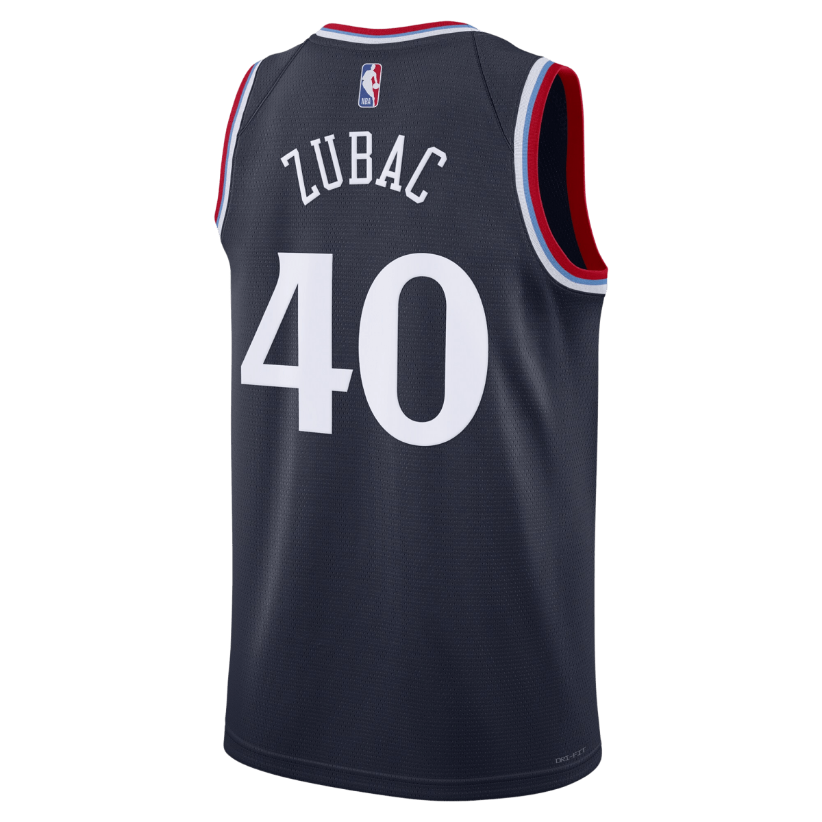 Ivica Zubac 40 LA Clippers Navy Icon Jersey - Elite Zone Sports