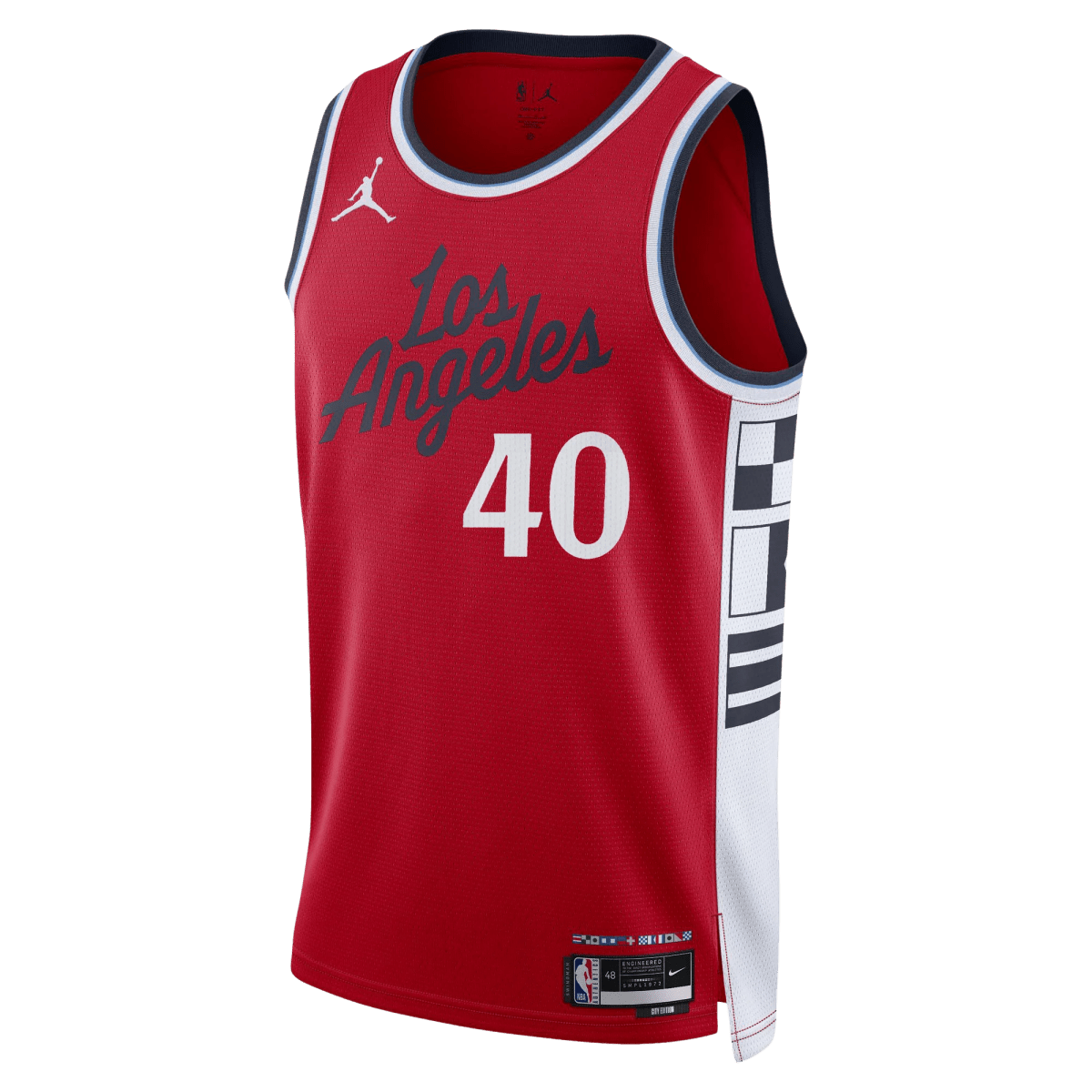 Ivica Zubac 40 LA Clippers Red Statement Jersey - Elite Zone Sports