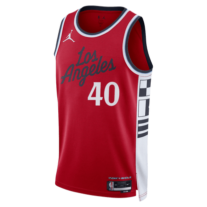 Ivica Zubac 40 LA Clippers Red Statement Jersey - Elite Zone Sports