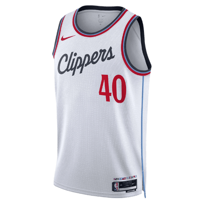 Ivica Zubac 40 LA Clippers White Association Jersey - Elite Zone Sports