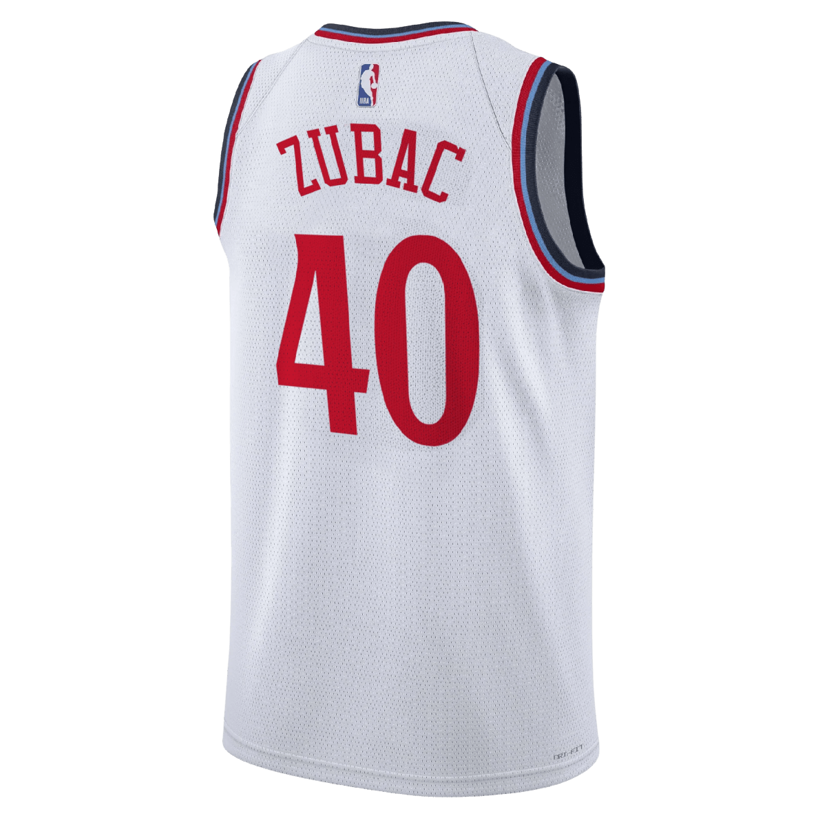 Ivica Zubac 40 LA Clippers White Association Jersey - Elite Zone Sports