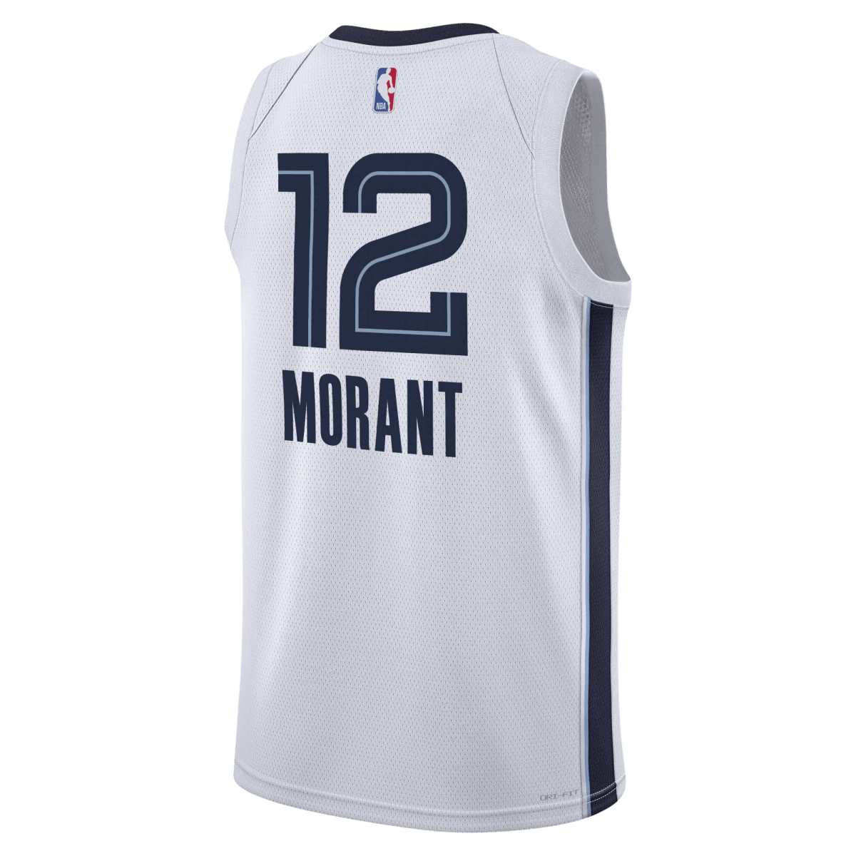 Ja Morant 12 Memphis Grizzlies White Association Jersey - Elite Zone Sports