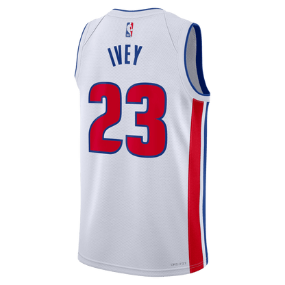 Jaden Ivey 23 Detroit Pistons White Association Jersey - Elite Zone Sports