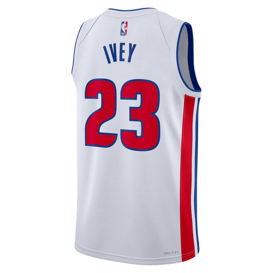 Jaden Ivey 23 Detroit Pistons White Association Jersey - Elite Zone Sports
