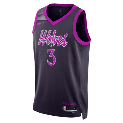 Jaden McDaniels 3 Minnesota Timberwolves Purple 2025/26 City Edition Jersey - Elite Zone Sports