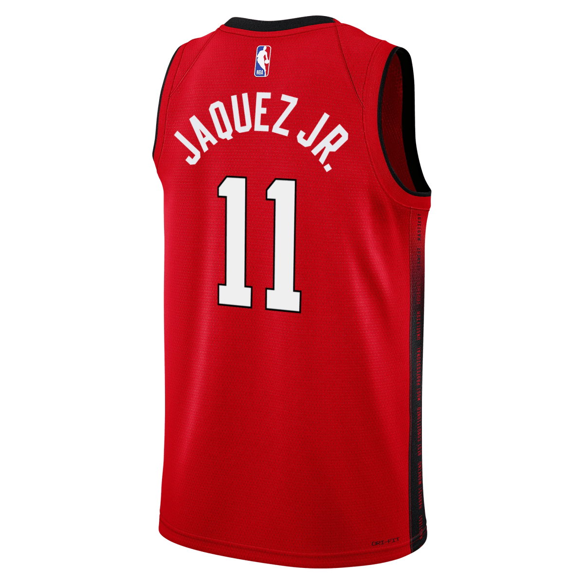Jaime Jaquez Jr. 11 Miami Heat Culture Red City Edition Jersey - Elite Zone Sports