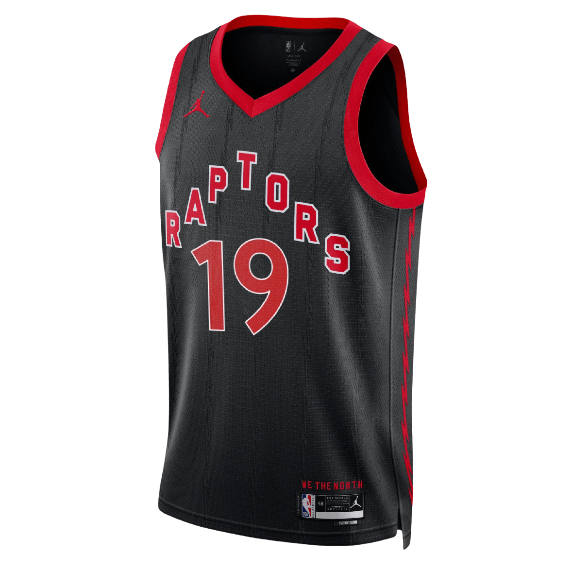Jakob Poeltl 19 Toronto Raptors Black Statement Jersey - Elite Zone Sports